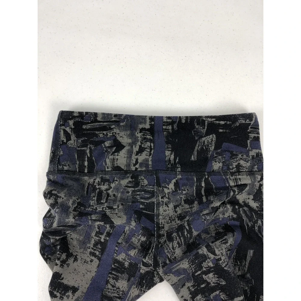 Alo Yoga Womens XS  Capris Crop Nylon Spandex Multicolor Yoga Gym Running